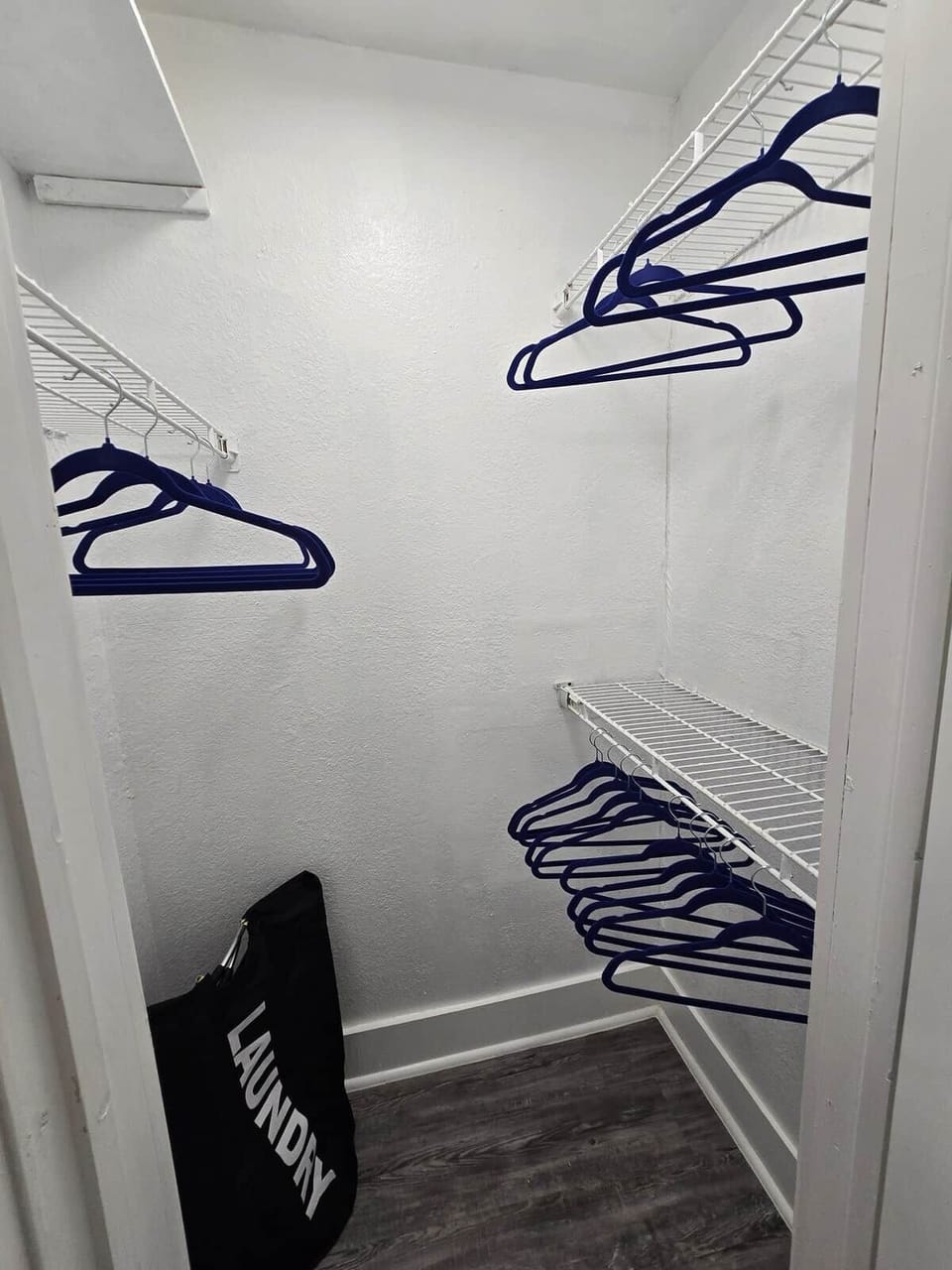A walk-in closet is attached to second bedroom/bathroom for ample storage space.