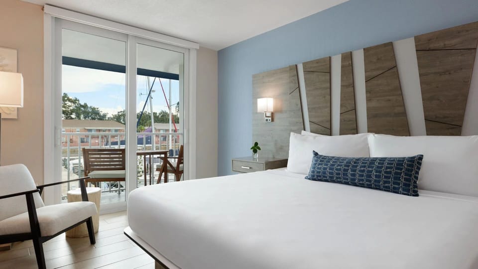 Drift into deep sleep in a bright, breezy bedroom.