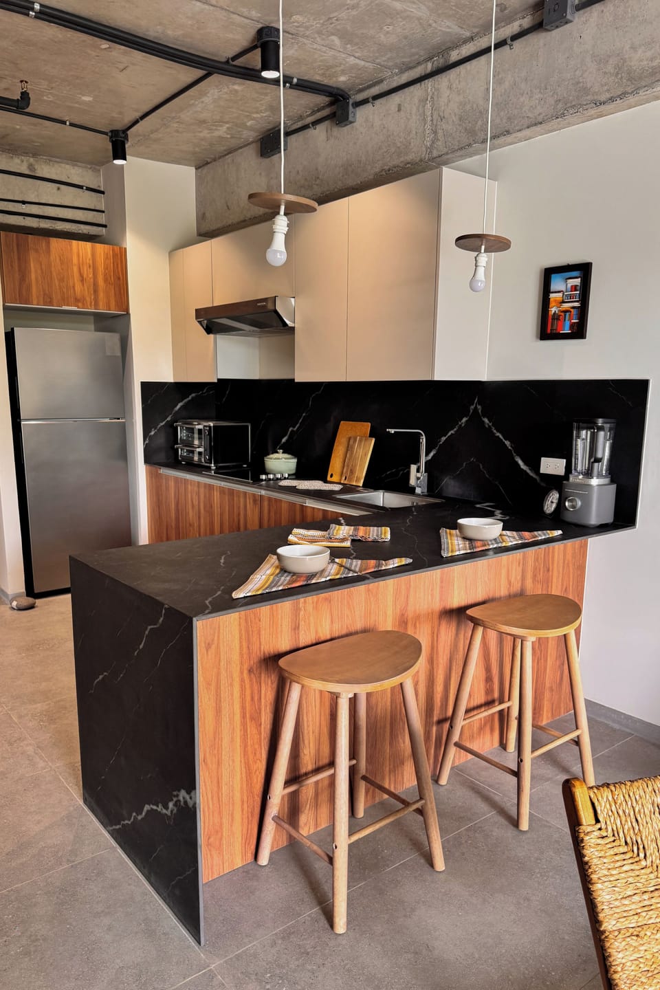 Dining Area + Kitchen