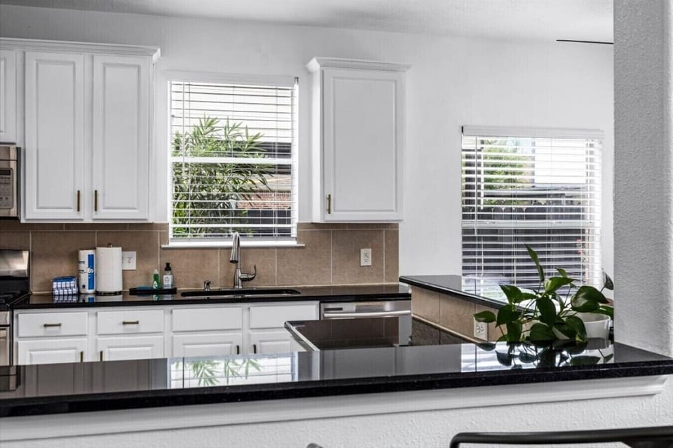 A kitchen perfect for preparing meals for the family!