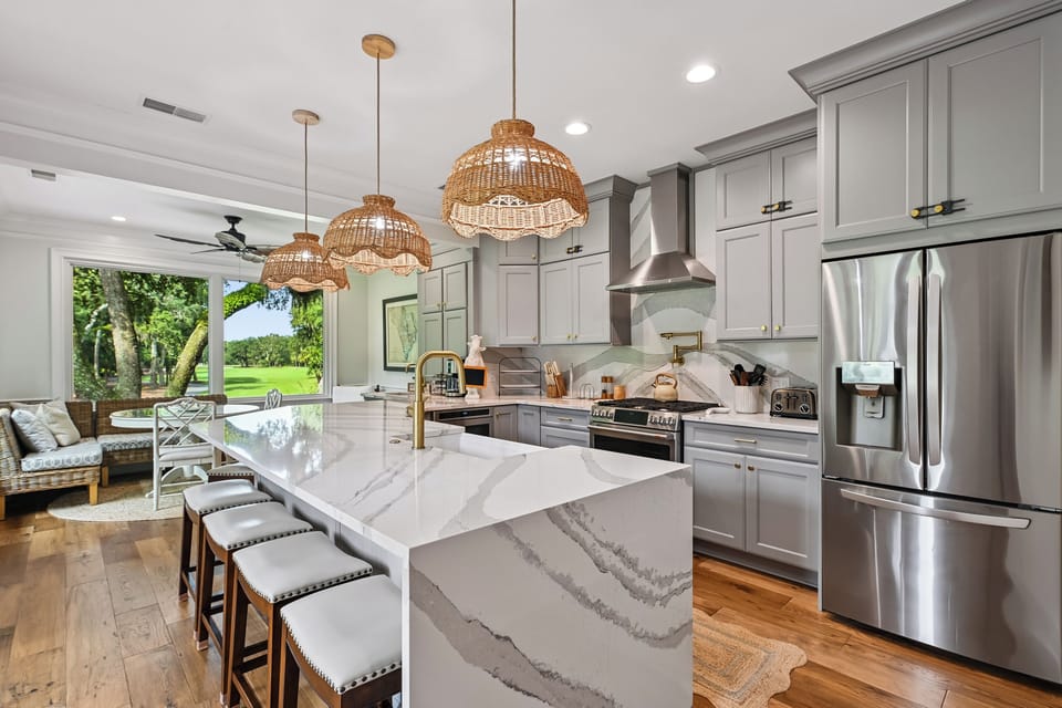 Kitchen Located on the 2nd Floor