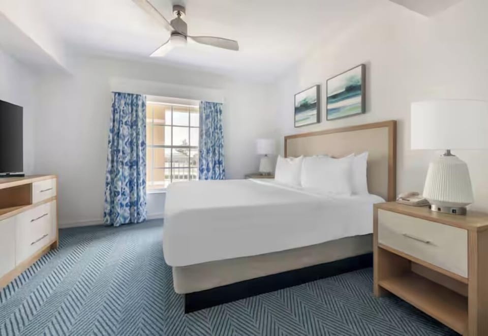 Sink into plush bedding and wake to soft daylight.