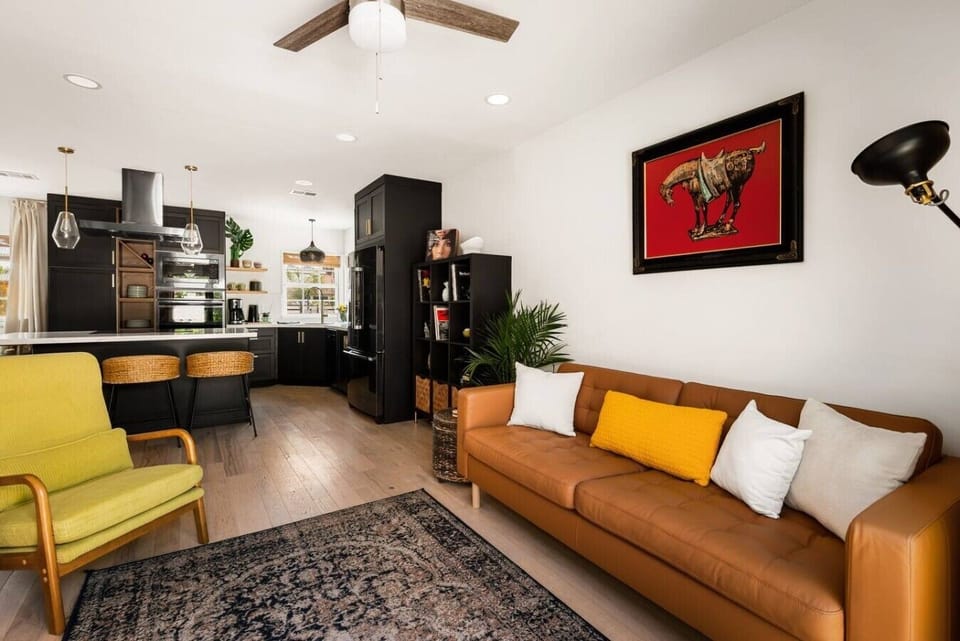 Open-concept living space designed for relaxing, entertaining, and spending time together.