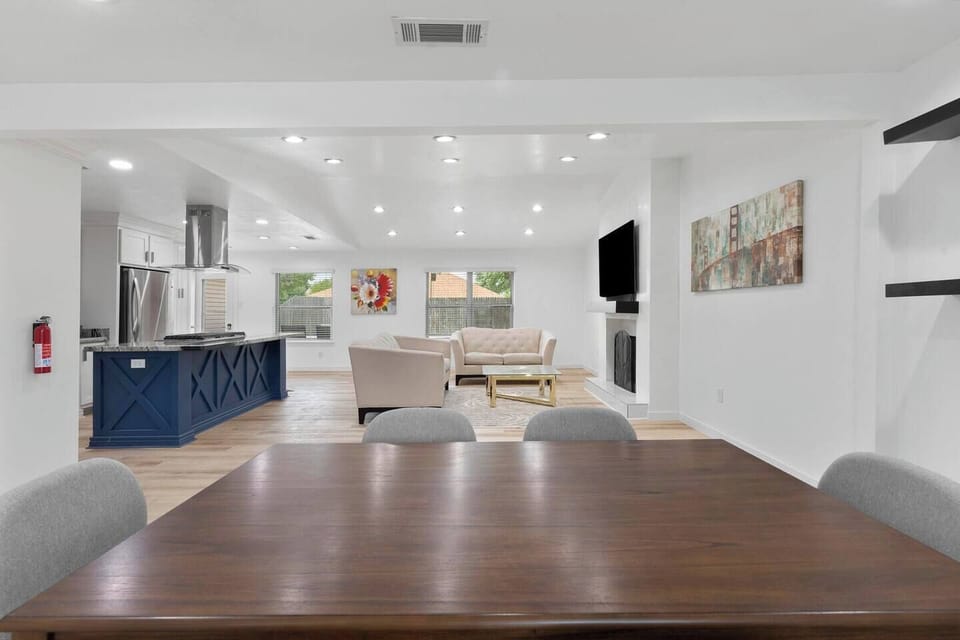 Warm and welcoming dining space where guests can connect over food and conversation.