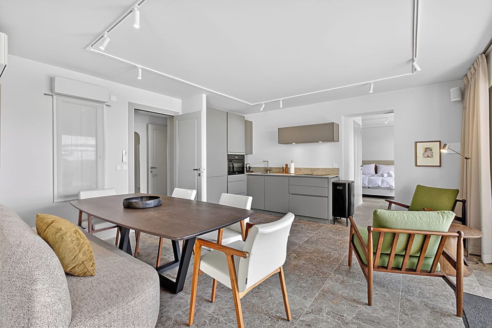 Living and dining room
