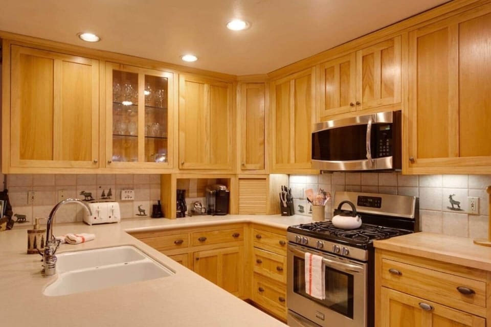 Well stocked kitchen