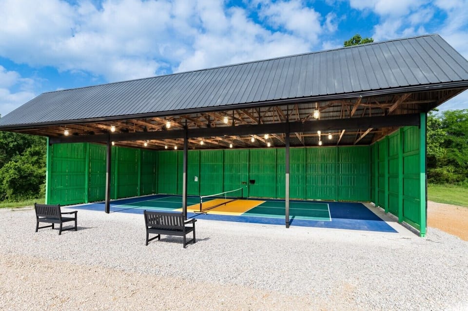 Covered & Lit for Night Play_Full Regulation Size - Pickleball Court!!!