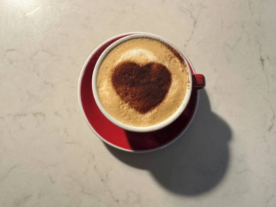 The house has a Nespresso machine. 
