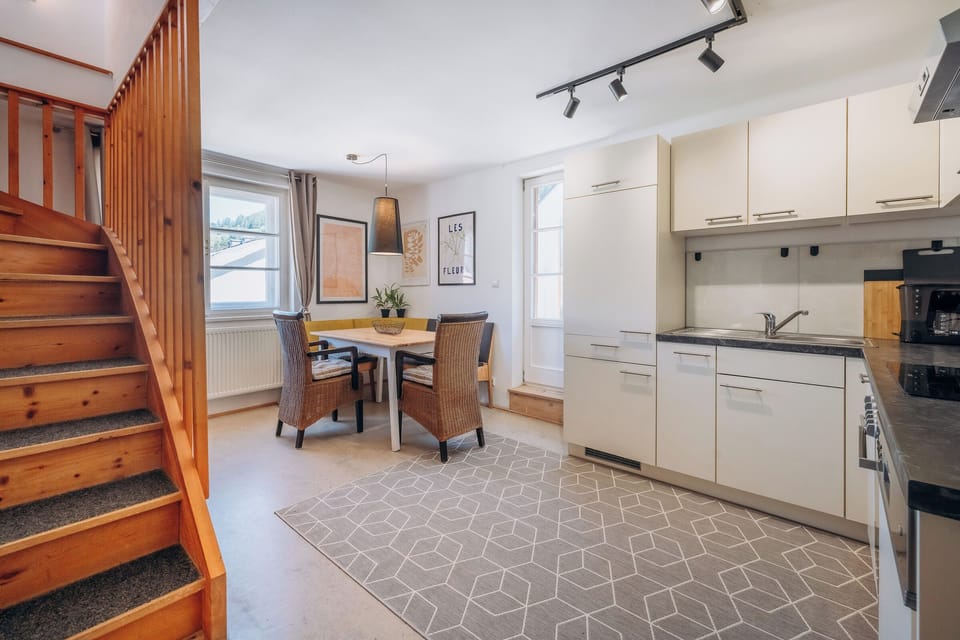 Kitchen and dining area