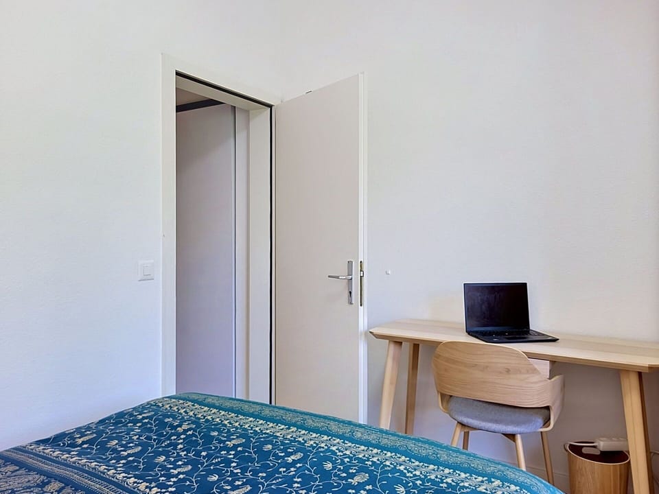 Interior Design, Wood, Flooring, Floor, Furniture, Room, Bedroom, Ceiling, Lighting, Bed