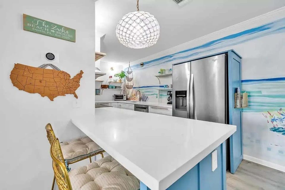 Fully Equipped Kitchen ~ Open to Dining & Living Room