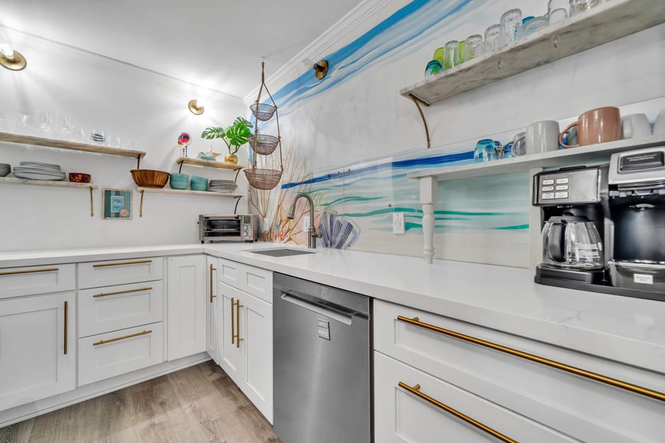 Fully Equipped Kitchen ~ Open to Dining & Living Room