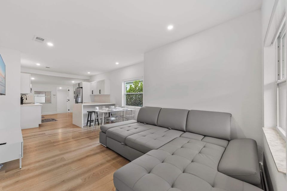 Living Room with Smart TV