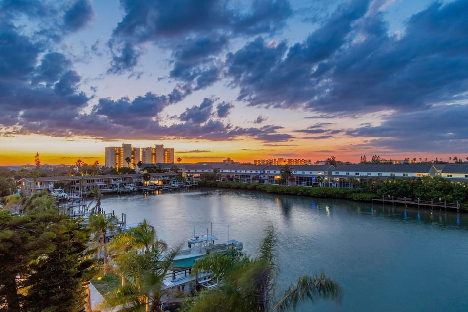 View from the rooftop outdoor space of the Intracoastal