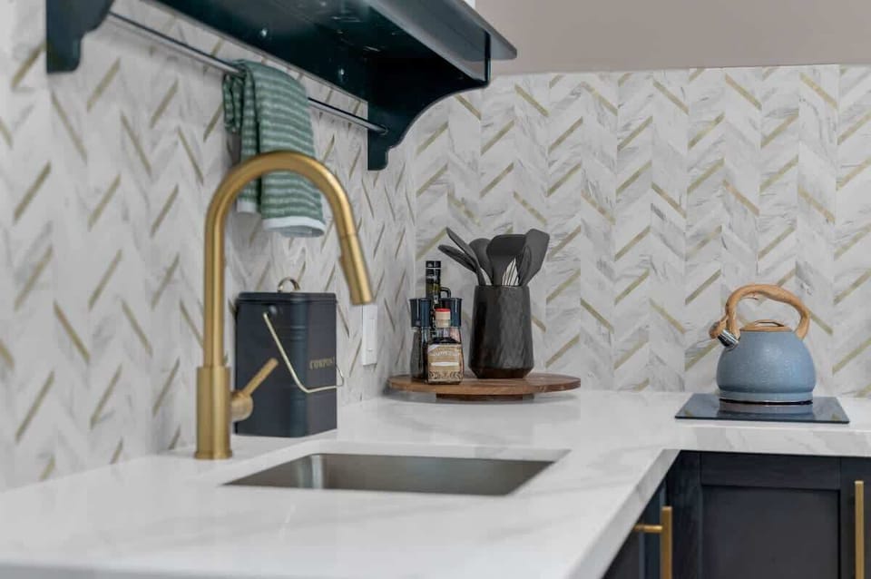 Stocked kitchen 