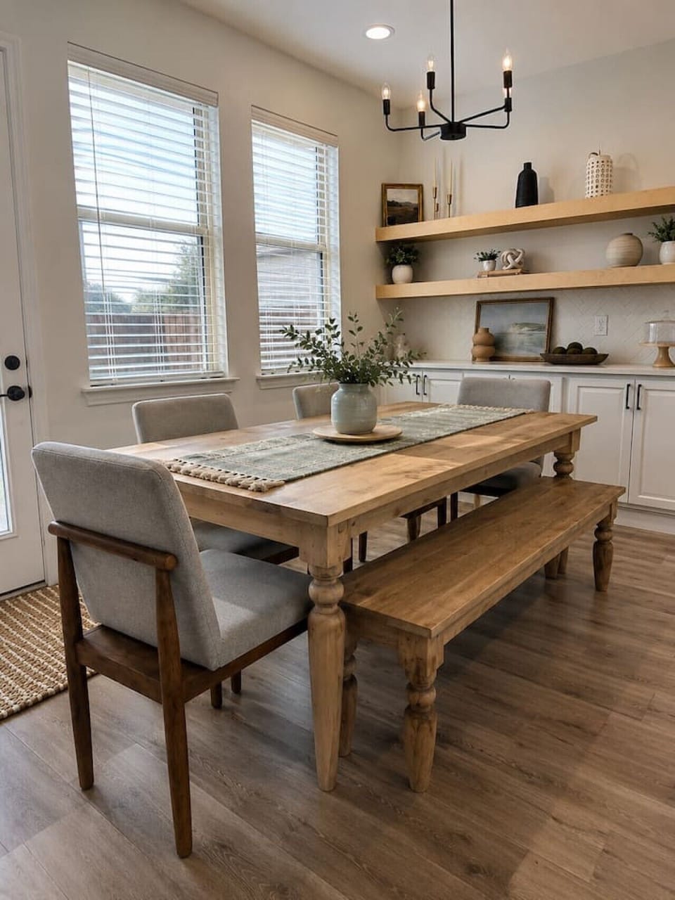 Spacious dining area that seats the whole group — perfect for family meals and game-day gatherings.