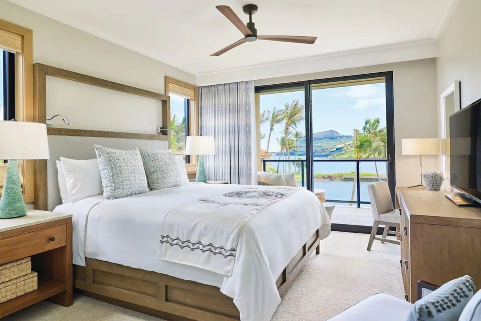 Bedroom. Interior and views may vary based on location and availability.