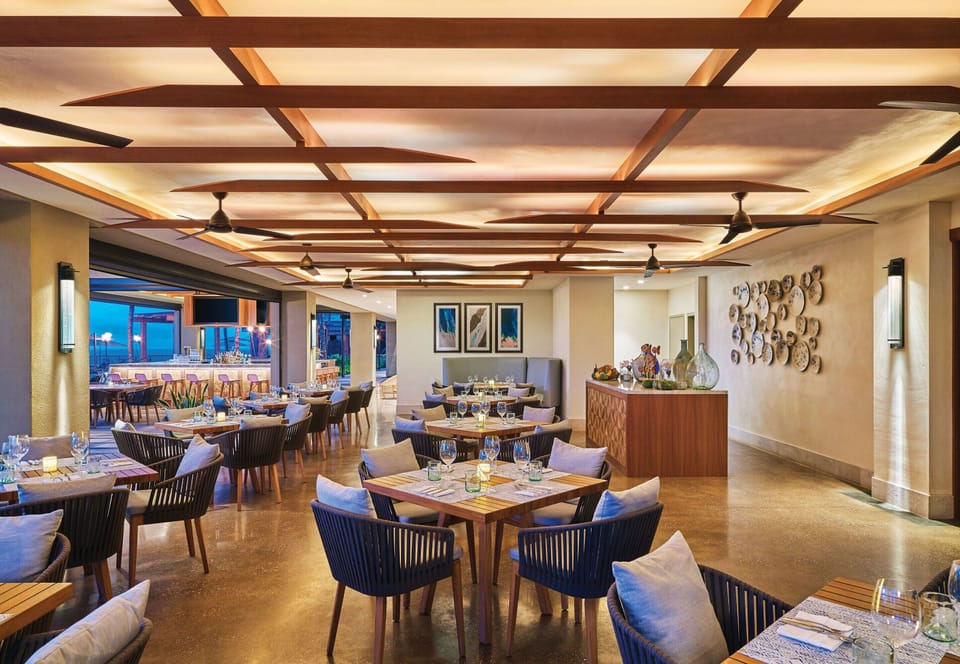 Guest dining area
