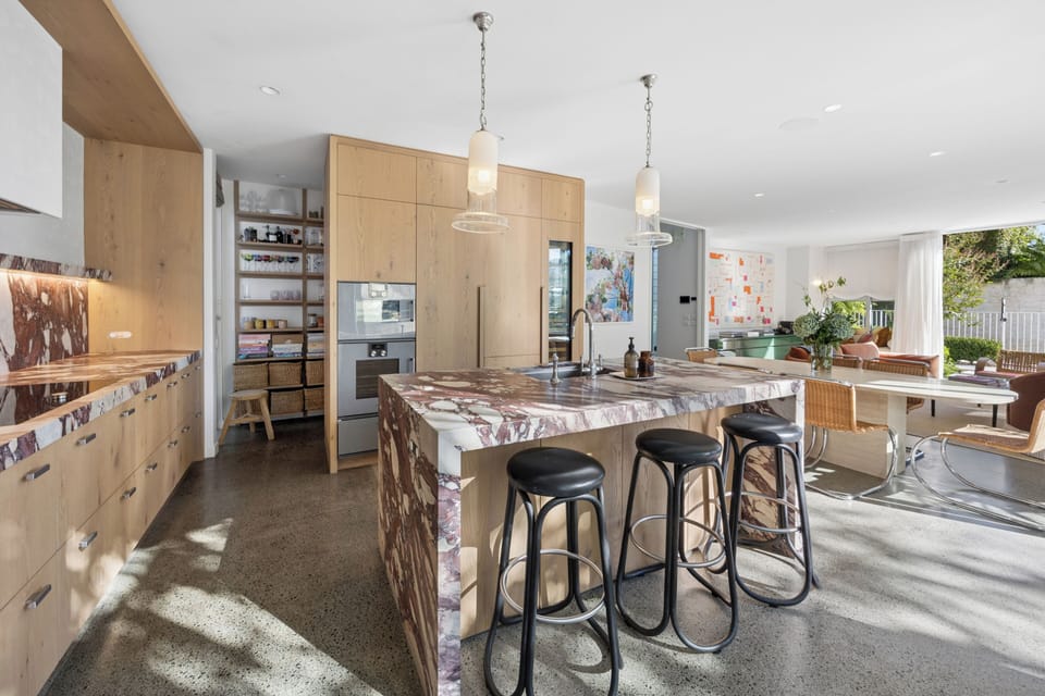 Kitchen with access to Large Scullery