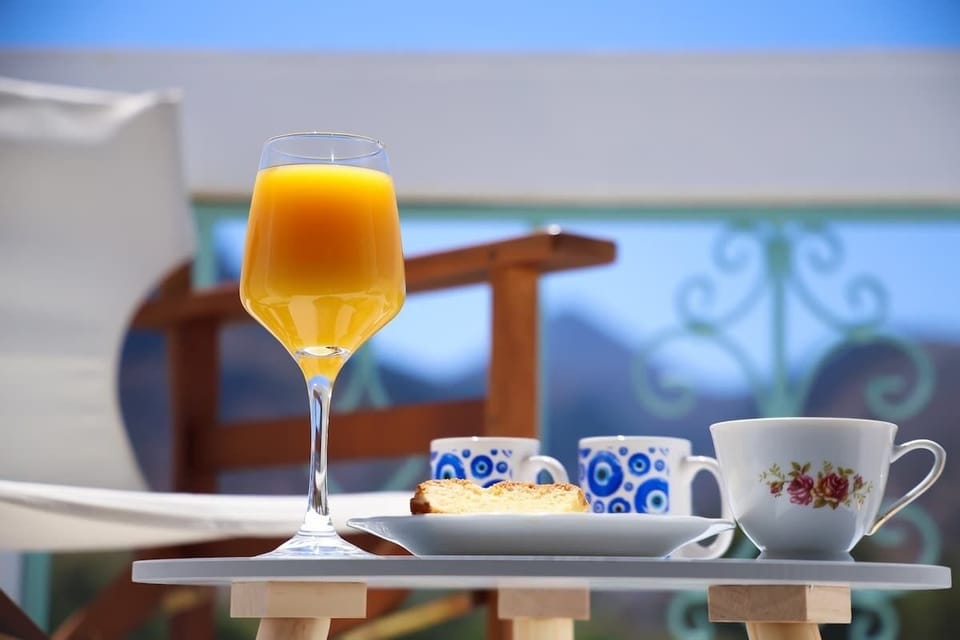 Welcome Refreshments with Views from the Balcony
