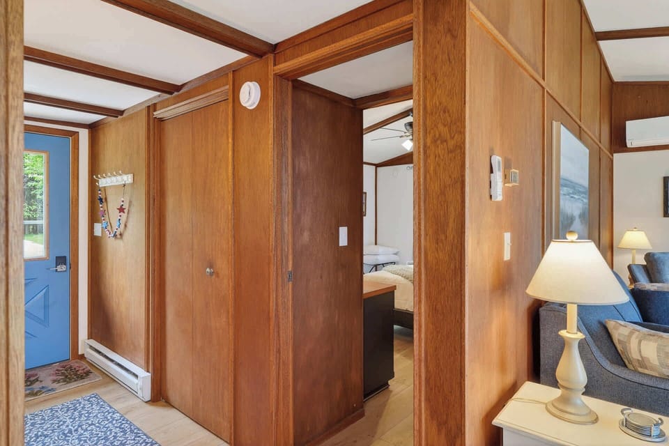 Bedrooms are right off the living room