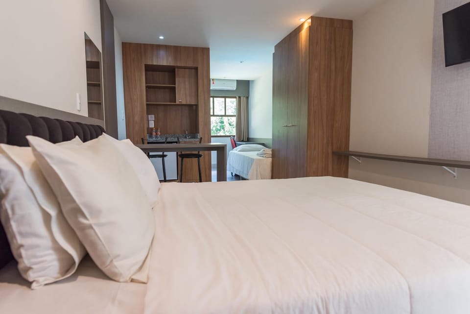 Bedroom. Interior and views may vary based on location and availability
