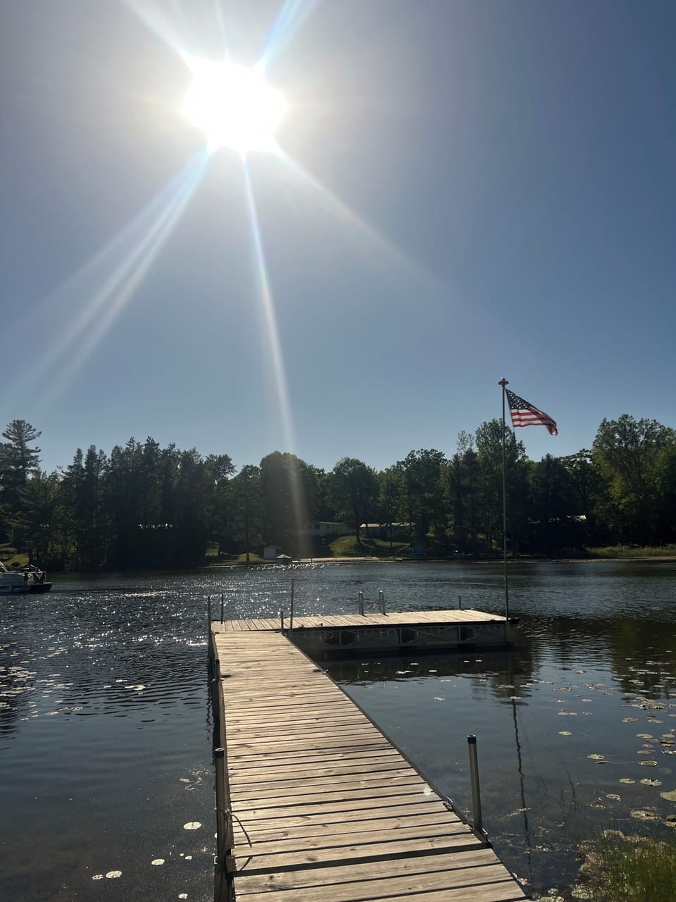 Lake access w/ dock