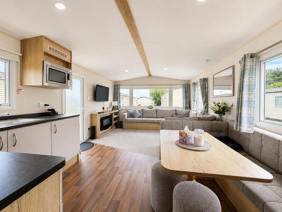 Enjoy the charm of static caravan holidays at Park Holidays Broadland Sands, where the living room in a caravan is the perfect place to unwind after discovering the many things to do in Great Yarmouth.