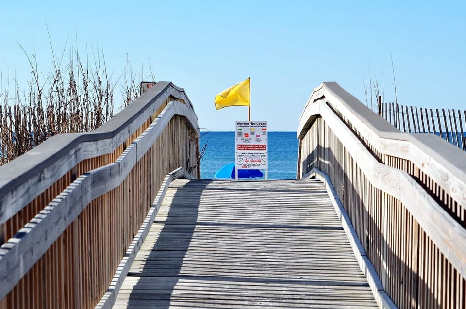 Boardwalk to the beach