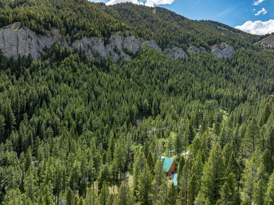 Nestled in the mountains with stream access | Exterior