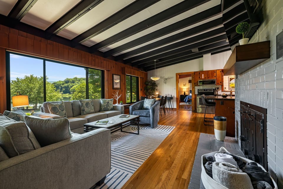 Main Level - Open Floor Plan Living Area