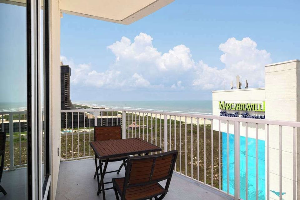 Beachside balcony