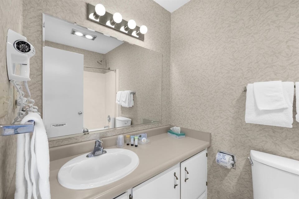 The private bathroom