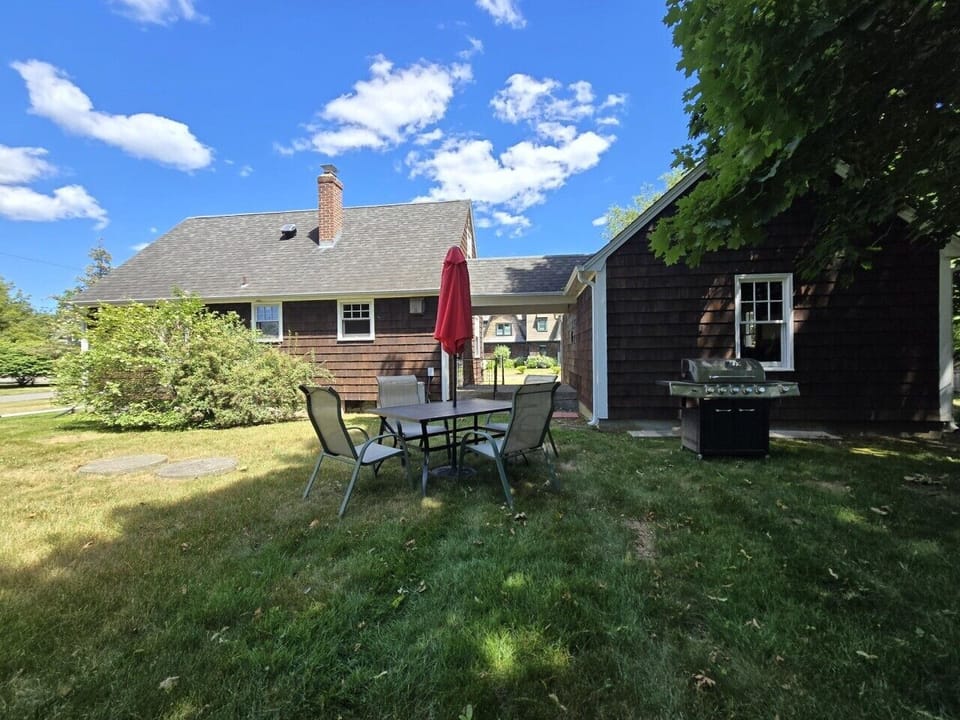 Outdoor seating area