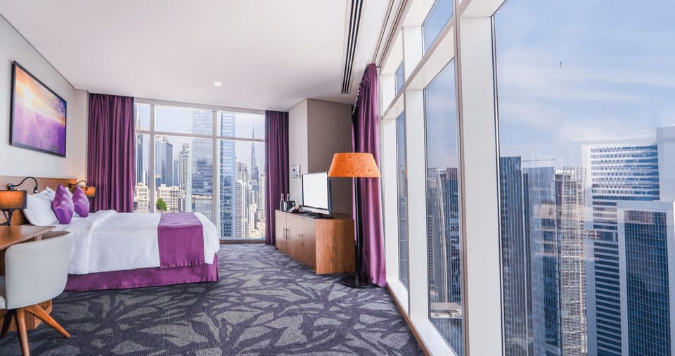 Bedroom. Interior and views may vary based on location and availability