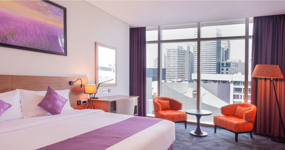 Bedroom. Interior and views may vary based on location and availability