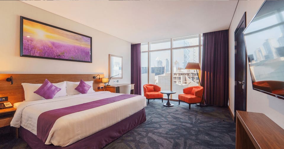 Bedroom. Interior and views may vary based on location and availability