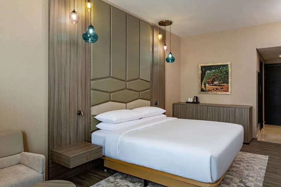 Bedroom. Interior and views may vary based on location and availability.