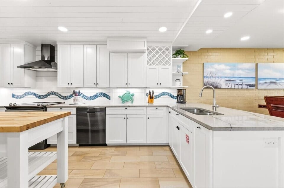 Updated Coastal Kitchen