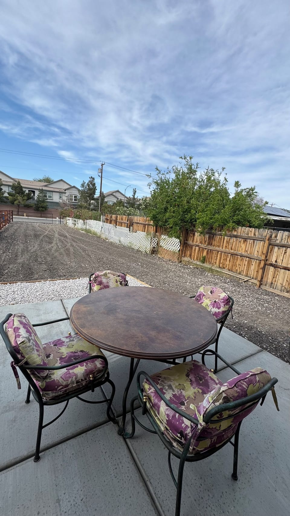 Outdoor dining