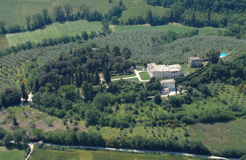 Amenities, Balcony / Terrace / Patio, Building Exterior, Garden, Pool, Scenic View, Spring, Summer, Wellness
