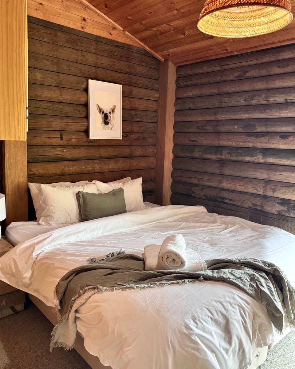 Log Cabin Bedroom