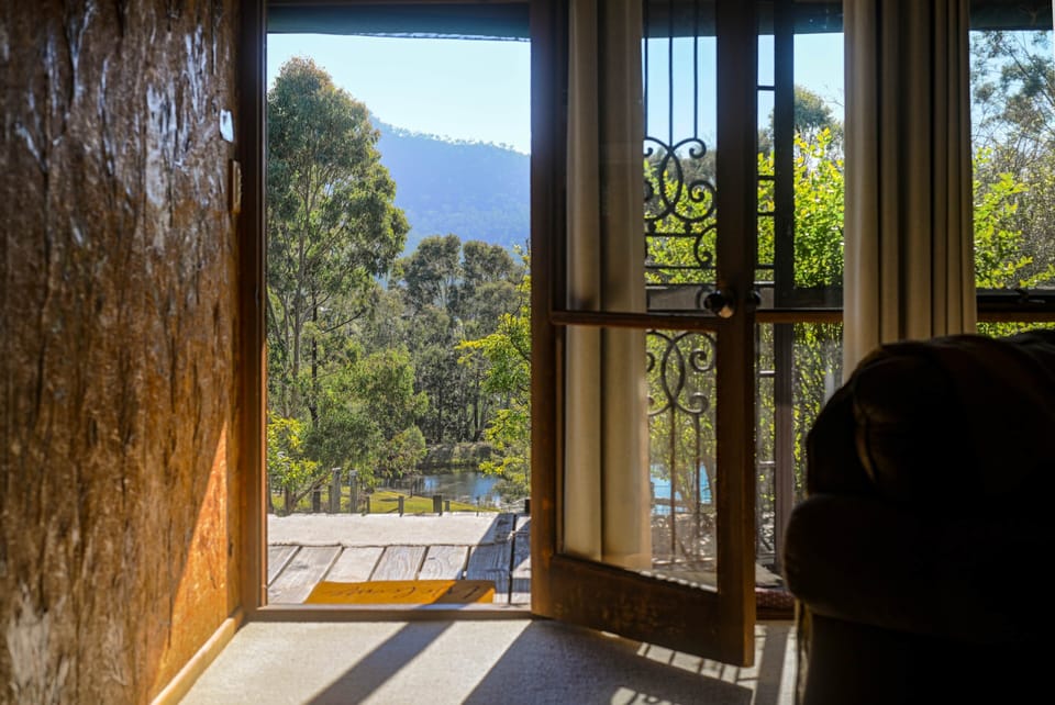 View from the front door