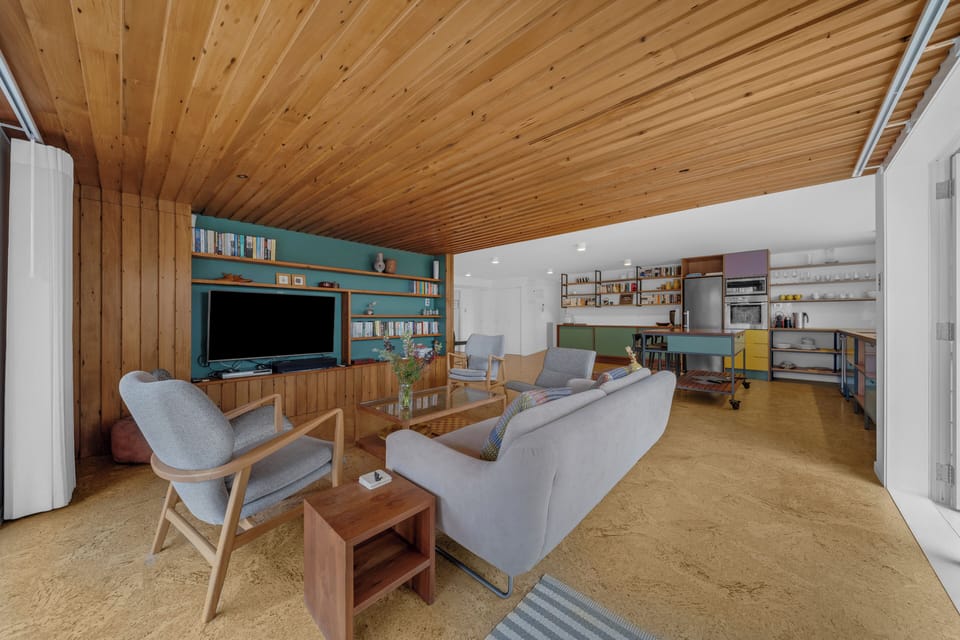 Living Area with T.V 