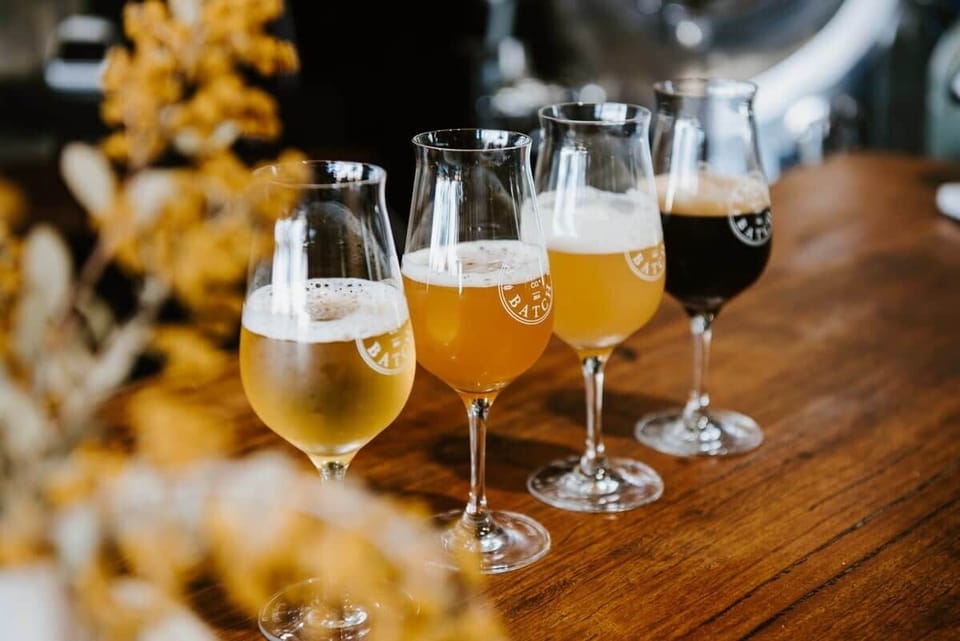 All staying guests get to enjoy a VIP guided tasting flight with the owners from Small Batch.