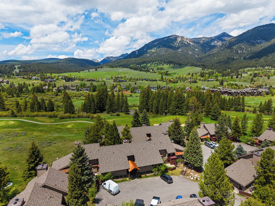 Next to Big Sky Resort's Golf Course