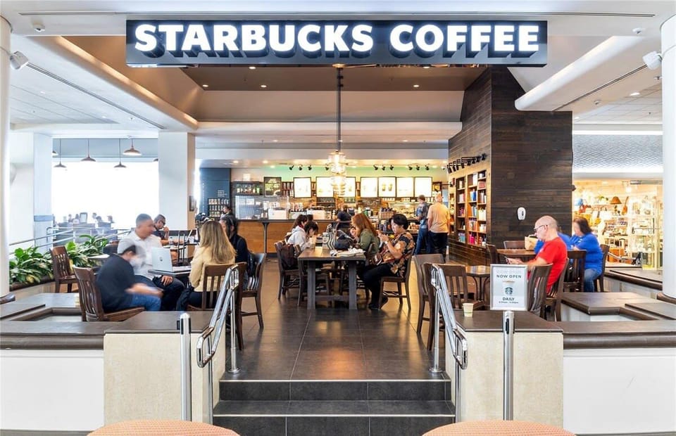 Starbucks Coffee on the Lobby