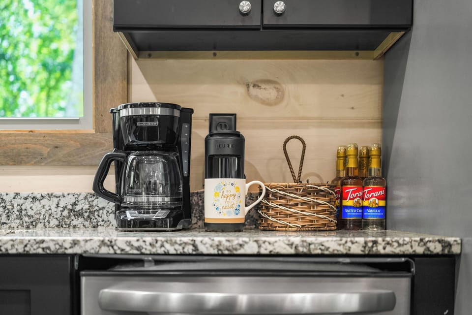 Wake up, brew a cup, and settle into vacation mode.