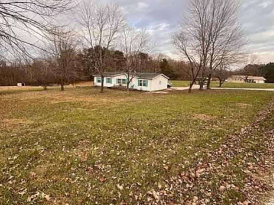 Large Front Yard in Front of Home