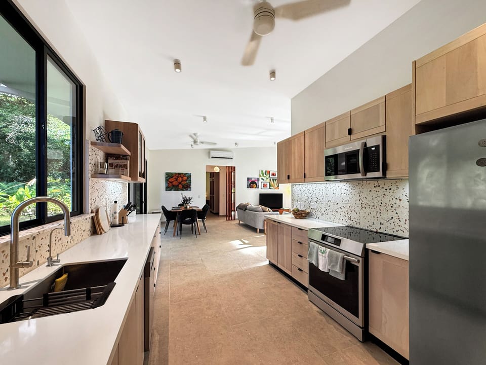 Large kitchen for all your family meals